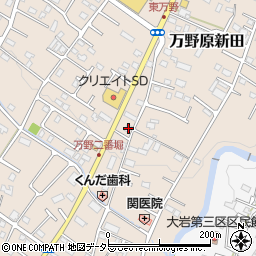 静岡県富士宮市万野原新田3325周辺の地図