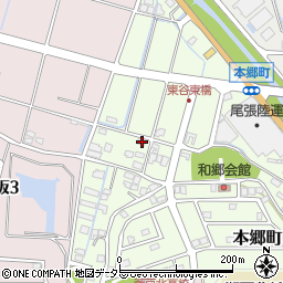 愛知県瀬戸市本郷町768周辺の地図