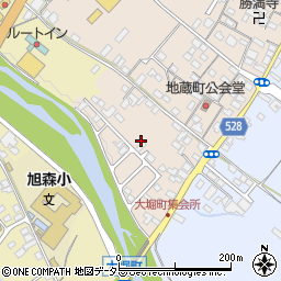 滋賀県彦根市地蔵町318-13周辺の地図