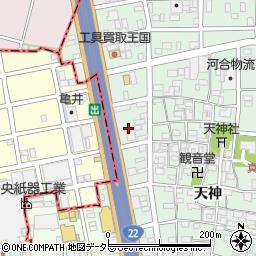 中部矢崎タコグラフサービス株式会社周辺の地図