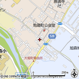 滋賀県彦根市地蔵町460-1周辺の地図