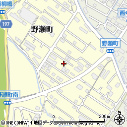 滋賀県彦根市野瀬町77-21周辺の地図