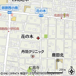 北名古屋市役所鹿田児童館周辺の地図
