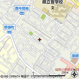 滋賀県彦根市西今町816-10周辺の地図