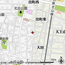 愛知県北名古屋市鹿田北天田3007周辺の地図