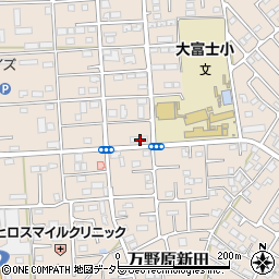 静岡県富士宮市万野原新田3883周辺の地図