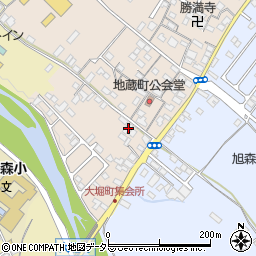 滋賀県彦根市地蔵町459周辺の地図