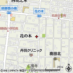 北名古屋市鹿田児童館周辺の地図