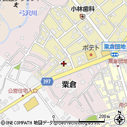 静岡県富士宮市粟倉南町204周辺の地図