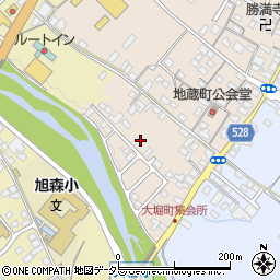 滋賀県彦根市地蔵町318-9周辺の地図