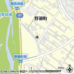 滋賀県彦根市野瀬町117周辺の地図