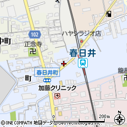 愛知県春日井市春日井町黒鉾12周辺の地図
