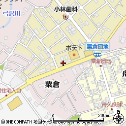 静岡県富士宮市粟倉南町164周辺の地図