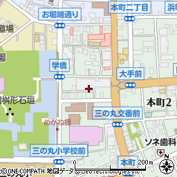 〒250-0012 神奈川県小田原市本町の地図