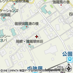 神奈川県足柄下郡箱根町強羅1300-486周辺の地図