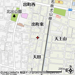 愛知県北名古屋市鹿田出町東3014周辺の地図