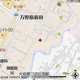 静岡県富士宮市万野原新田2969-4周辺の地図