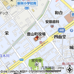 愛知県豊山町（西春日井郡）周辺の地図