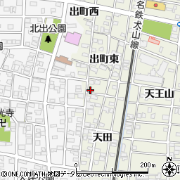 愛知県北名古屋市鹿田出町東3009周辺の地図