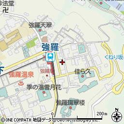 神奈川県足柄下郡箱根町強羅1300-263周辺の地図