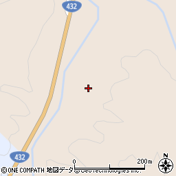 島根県安来市広瀬町梶福留222周辺の地図