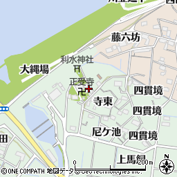 愛知県稲沢市祖父江町馬飼周辺の地図