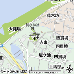 愛知県稲沢市祖父江町馬飼周辺の地図