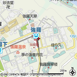 神奈川県足柄下郡箱根町強羅1300-605周辺の地図