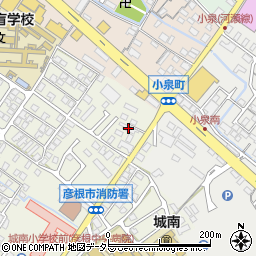 滋賀中央信用金庫城南支店周辺の地図