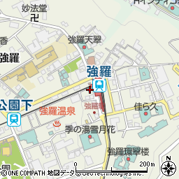 箱根強羅郵便局 ＡＴＭ周辺の地図