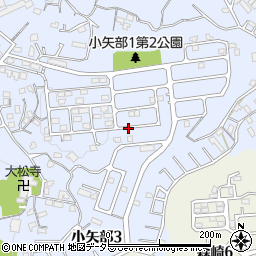 〒238-0026 神奈川県横須賀市小矢部の地図