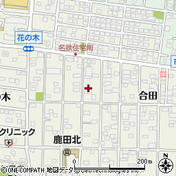 愛知県北名古屋市鹿田永塚54周辺の地図
