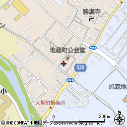 滋賀県彦根市地蔵町470周辺の地図