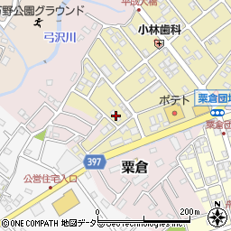 静岡県富士宮市粟倉南町197周辺の地図