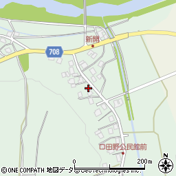 京都府福知山市田野464周辺の地図
