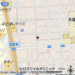 静岡県富士宮市万野原新田3867周辺の地図
