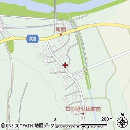 京都府福知山市田野452-3周辺の地図