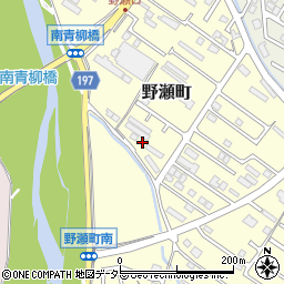 滋賀県彦根市野瀬町118-5周辺の地図