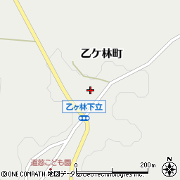 愛知県豊田市乙ケ林町信田周辺の地図