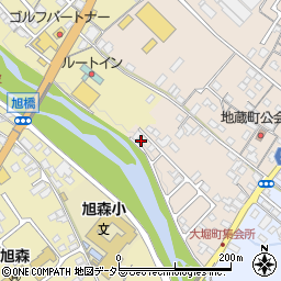 滋賀県彦根市地蔵町349-6周辺の地図