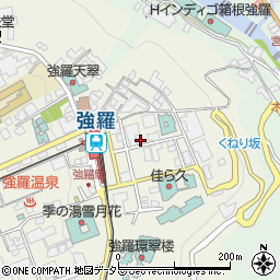 神奈川県足柄下郡箱根町強羅1300-573周辺の地図