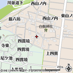 愛知県稲沢市祖父江町四貫宮屋敷182周辺の地図