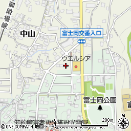 静岡県御殿場市中山1137周辺の地図