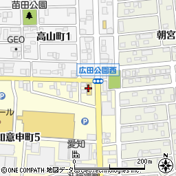 ゲオ　春日井店周辺の地図