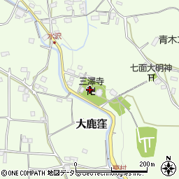 三澤寺周辺の地図