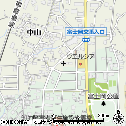 静岡県御殿場市中山1138周辺の地図