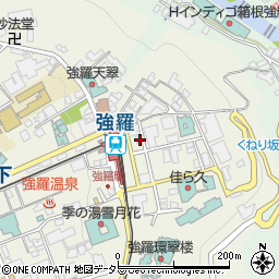 神奈川県足柄下郡箱根町強羅1300-270周辺の地図