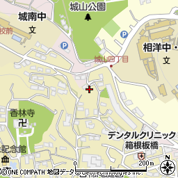 神奈川県小田原市板橋867-1周辺の地図