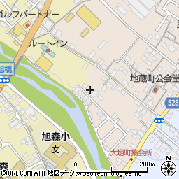 滋賀県彦根市地蔵町318-4周辺の地図