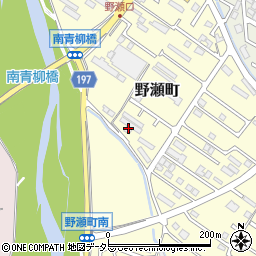 滋賀県彦根市野瀬町118-4周辺の地図
